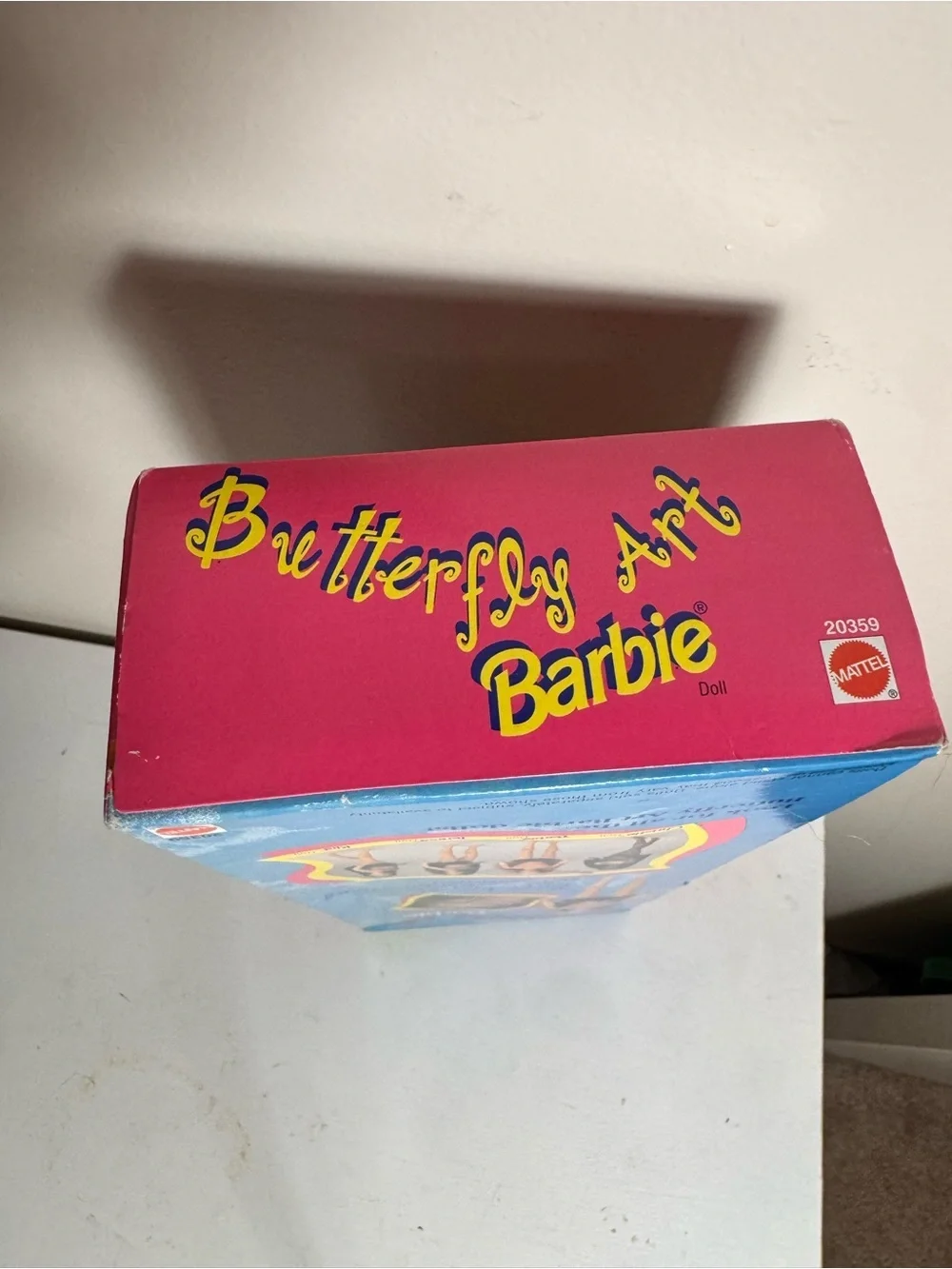 Vintage 1998 BARBIE Doll Summer Butterfly Art TATTOO Mattel New in Box 20359